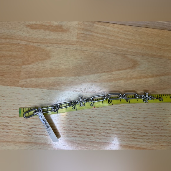 Tory Burch Roxanne Pave Chain Bracelet - Picture 4 of 6